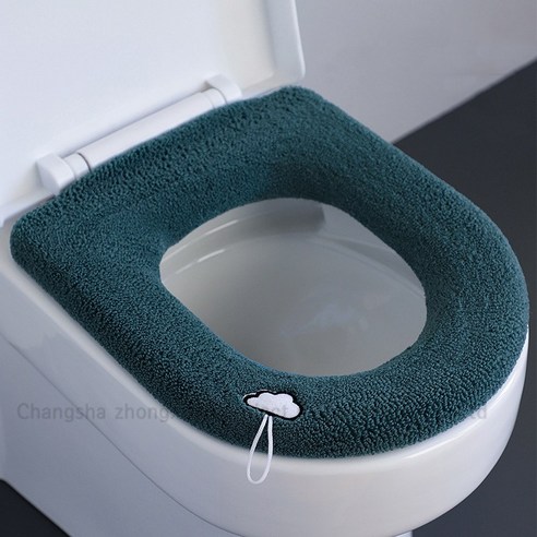 겨울 변기시트 붙이는 두텁게 하다 따듯하다 폴리에스터, A