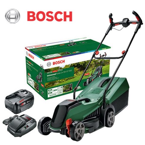 보쉬 무선잔디깎이 CityMower18 18V 4.0Ah 배터리포함
