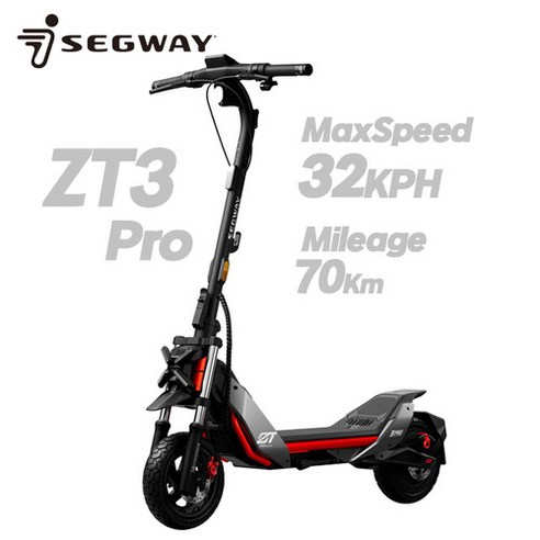 나인봇 고성능 전동킥보드 세그웨이 ZT3 Pro, 1개