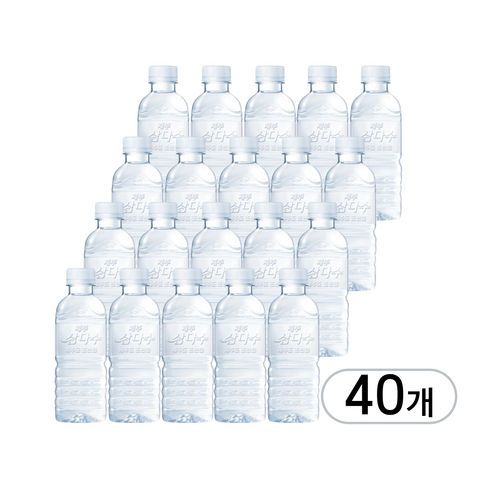 [삼다수 무라벨] 깨끗한 생수, 40개, 500ml