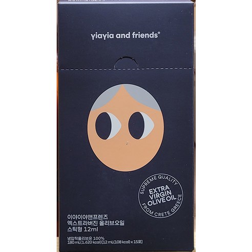 지중해의 햇살을 담은 황금빛 선물, 아야이야앤프렌즈 엑스트라 버진 올리브 오일 스틱 이야이야앤프렌즈올리브오일