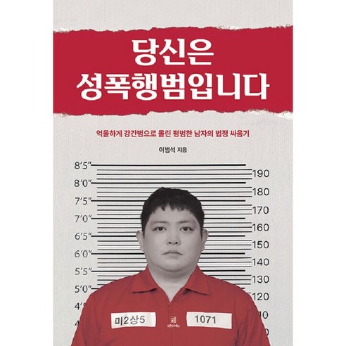 당신은 성폭행범입니다 책 이범석 지음