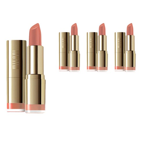 밀라니 컬러 스테이트먼트 립스틱 3.97g, Nude Creme, 4개