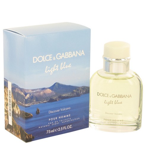 Dolce & Gabbana Light Blue Discover Vulcano EDT Spray 75ml Men, 1개