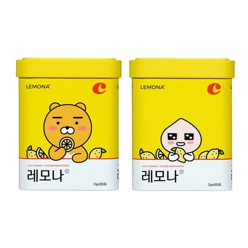 경남제약 비타민c 레모나 하트캔 2g X 70포 맛있는 비타민, 70개 8 경남제약 레모나산 카카오, 100g, 2개