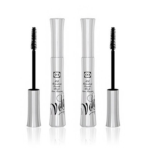 MD 미라클라스 블랙 마스카라 7ml x 2개입 속눈썹 연장 전용 번지지 않는 속눈썹 영양 마스카라, 1세트, 1개