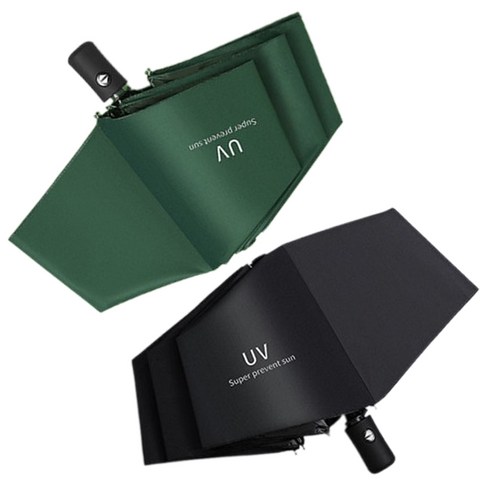 디자인비 UV 차단 3단 완전자동 우산