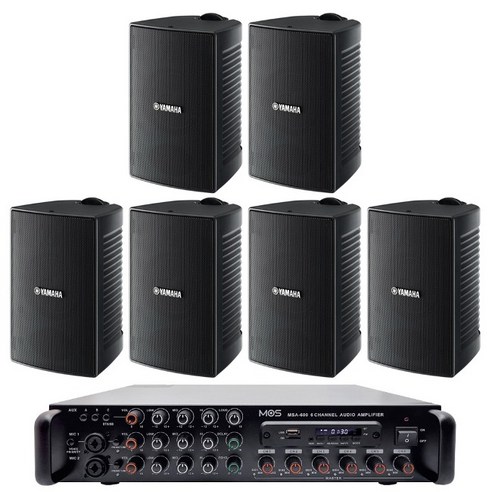 YAMAHA NS-AW294 6인치 술집스피커 RM60NS296 검정