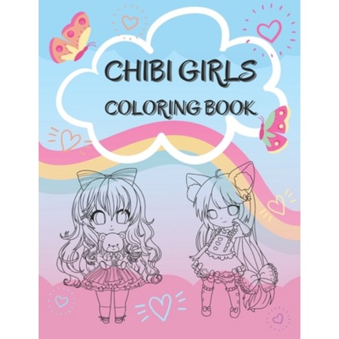 Pretty Cute Coloring Book for Girls Ages 4-8: kawaii coloring book for  girls | 50 Delightful Kawaii Coloring Pages for Kids and Girls Featuring