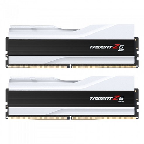 G.SKILL DDR5-6400 CL32 TRIDENT Z5 RGB 화이트 패키지 (64GB(32Gx2))