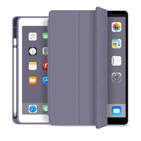 아이패드6세대케이스 iPad 10.2 2020 2019 2018 9.7 Air 3 4 5 10.9 Pro 10.5 11 Mini 6 5 8th 7th 6th 스마트 케이스 커버(연필 홀더 +, 라이트 퍼플 Best Top5 아이패드6세대케이스 iPad 10.2 2020 2019 2018 9.7 Air 3 4 5 10.9 Pro 10.5 11 Mini 6 5 8th 7th 6th 스마트 케이스 커버(연필 홀더 +, 라이트 퍼플 Best Top5