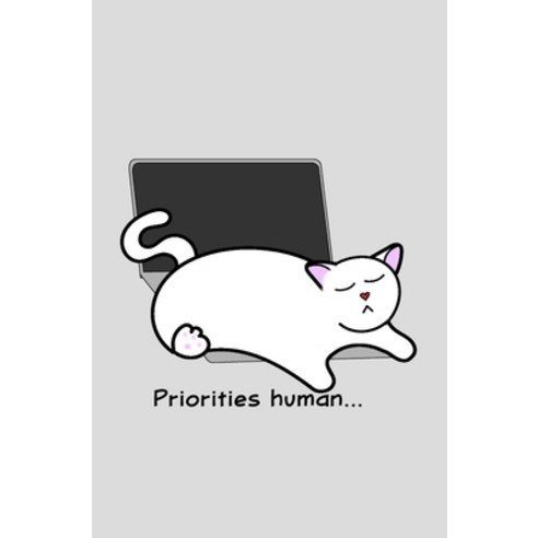 Catlover''s Notebook - Blank Lined Pages - Priorities Human Hardcover, Blurb, English, 9780464390114