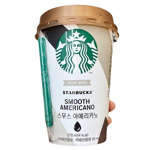 스타벅스 스무스 아메리카노, 2개, 270ml