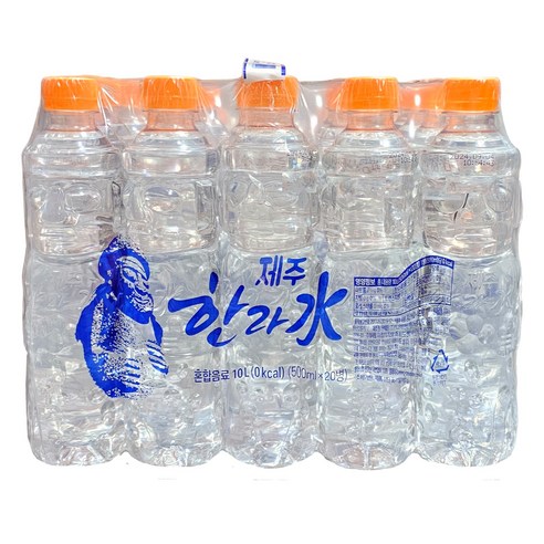 한라수 제주 무라벨, 500ml, 40개