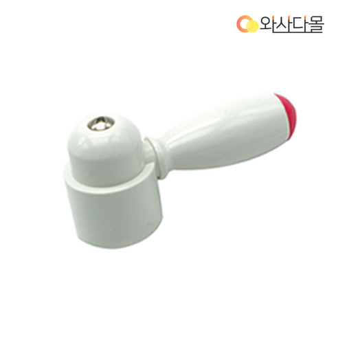 교체용 수도 핸들 (베란다세탁기), 파랑, 1개