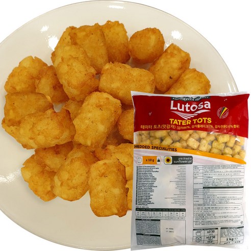 테이터 토츠 2kg /루토사 맛감자, 1개