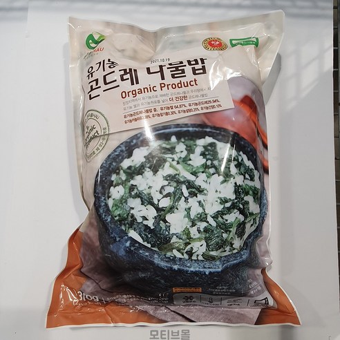 코스트코 한우물 유기농 곤드레 나물밥 262g x 5팩 비빔 간장소스 냉동밥, 1.31kg, 1개