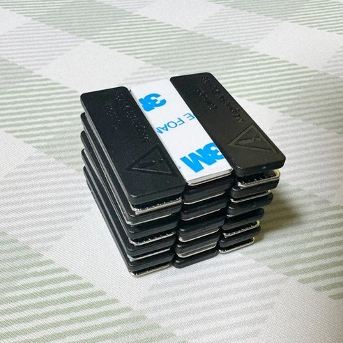 니즈 네오디움 강력 명찰자석 2구(47mm*15mm), 15개