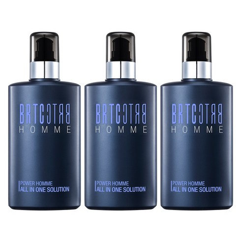 BRTC 파워 옴므 올인원 200ml 남성 화장품, 3개