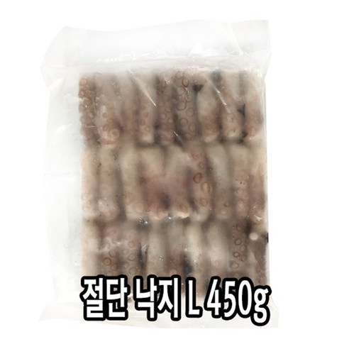 [킹앤킴스] 낙지 절단낙지 L 450g 참절단낙지 냉동낙지 선일수산, 1개