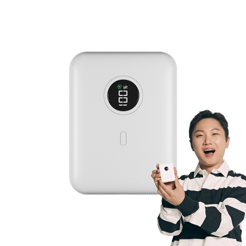 보바 고속충전 미니 보조배터리 10000mAh 22.5W VA-110, 화이트, VA-110(화이트)