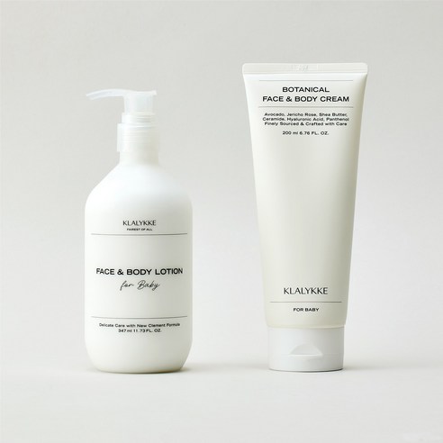 클라리케로션 추천 상품베이비 딥 모이스트 케어 듀오(로션/크림), 로션 1개+크림 1..., 347ml, 1개 제품 사진