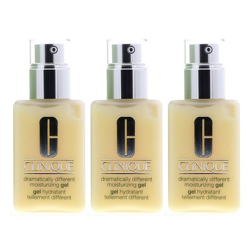 크리니크 드라마티컬리 디퍼런트 모이스처라이징 젤, 125ml, 3개