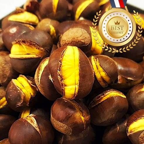 가을의 풍요를 담은 햇 칼집 공주밤: 간편함과 고소함의 완벽한 조화 칼집밤