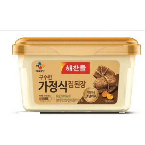 해찬들 구수한 가정식 집된장, 3kg, 1개