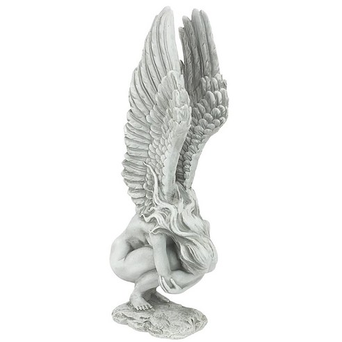 Bastera 천사 동상 날개 조각 수 지 장식품 홈 오피스 교회 장식, 대형 천사