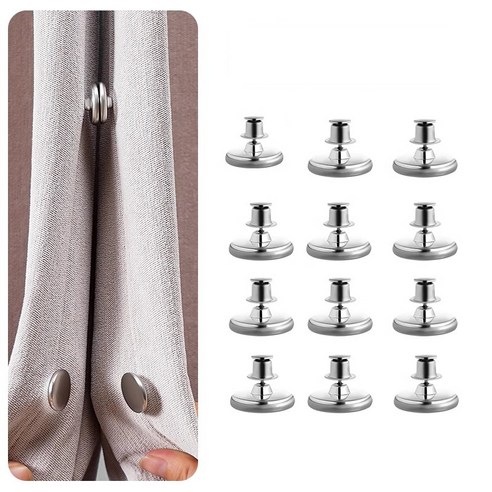 NY STYLE 커튼 고정 자석 클립: 당신의 공간에 예술적인 마침표를 찍다 커튼자석