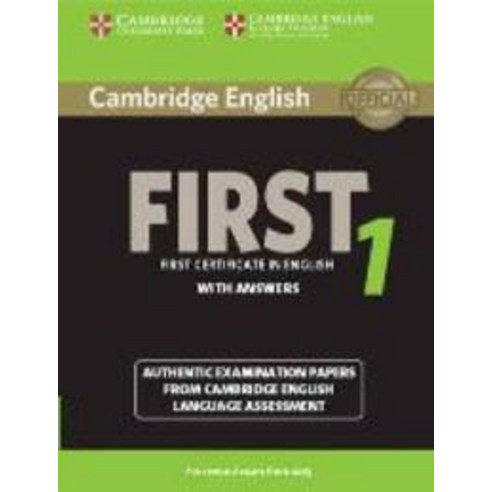Cambridge English First 1 for Revised Exam from 2015 Student''s Book with Answers, Cambridge University Press