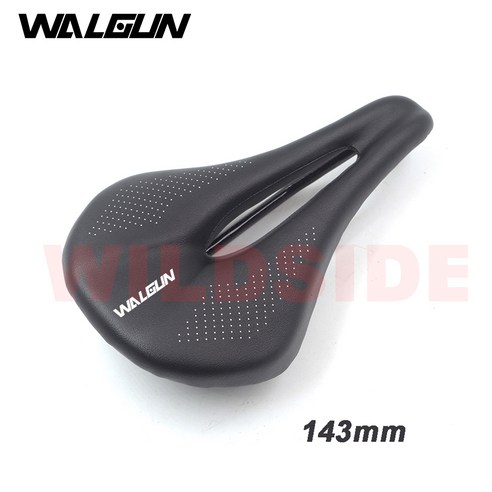 WALGUN 2022 새로운 탄소 섬유 초경량 안장 그라데이션 블루 퍼플 MTB 도로 자전거 접는 자전거 액세서리에 적합, black 143