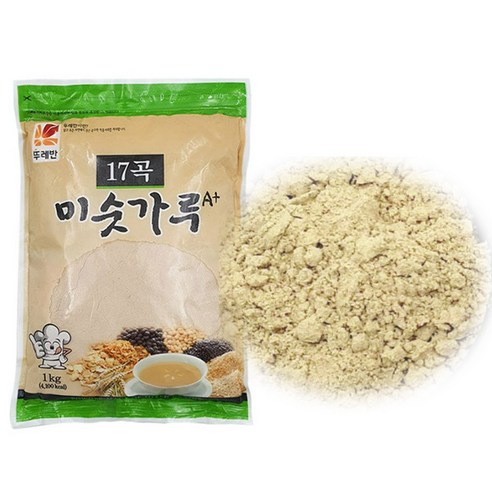 뚜레반 국내산 미싯가루 현미 보리 등 17곡 미숫가루 1kg, 1개