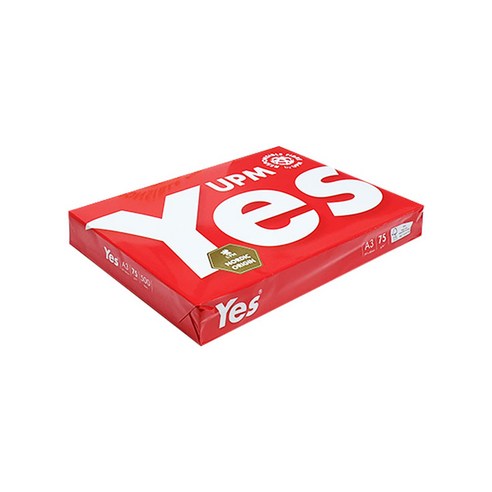 예스 75g A3 1박스 2500매, 500매