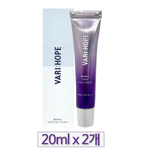베리홉 바이오틱스 바이탈 아이 크림, 20ml, 2개