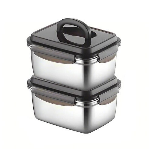 Oyoson 스텐304 밀폐 김치통 푸드서버, 6개, 2800ml