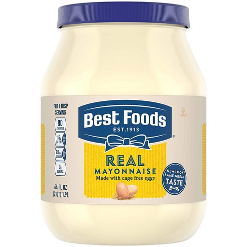 Best Foods 리얼 마요네즈, 1개, 1.9L