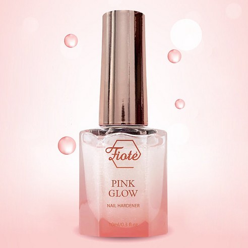 손끝에 피어나는 생기, 피오떼 네일 하드너 핑크글로우 사용 후기 피오떼