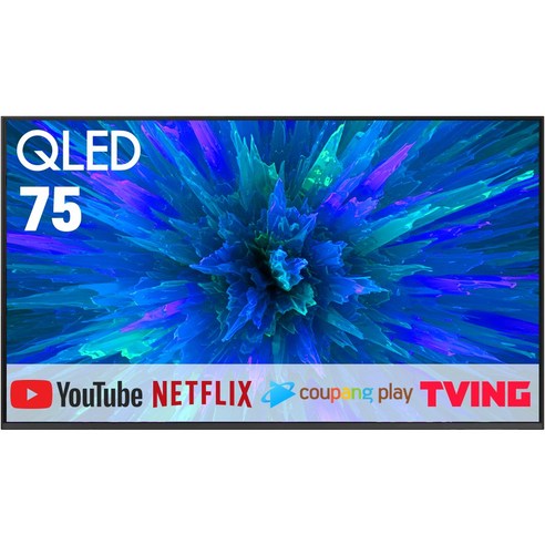 삼성 75인치 제로베젤 QLED 4K UHD 스마트 TV 75Q60
