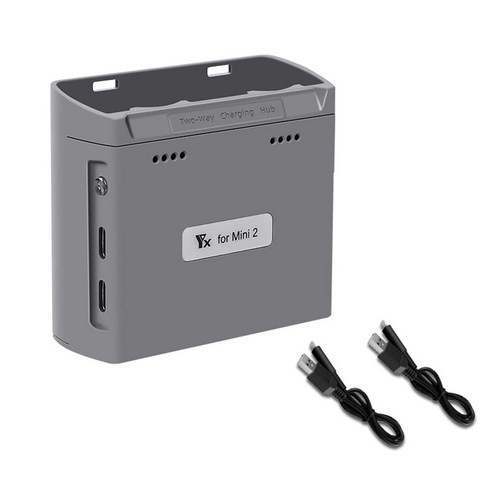 양방향 충전 허브 드론 배터리 충전기 DJI 미니 2 SE 용 USB A, 한개옵션0 
RC완구/부품