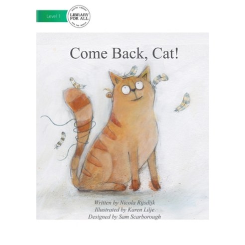Come Back Cat Paperback, Library for All
