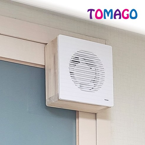 토마고의 창문형 환풍기인 이동식 환풍기는 무타공으로 제작되어 환기효과를 극대화시키는 제품입니다.
