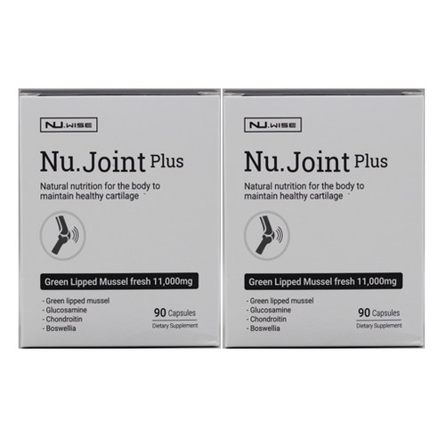 뉴 와이즈 뉴질랜드 뉴 조인트 플러스 Nu. Joint plus 90캡슐 2개, 2개, 90정