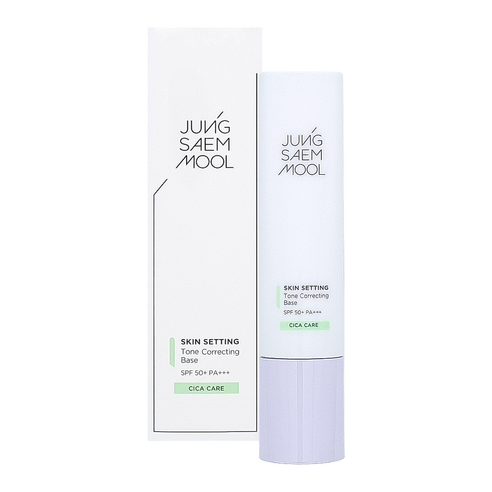 정샘물 스킨 세팅 톤 코렉팅 베이스 40ml 울긋불긋한 홍조 피부를 깨끗하게 보정, 1개