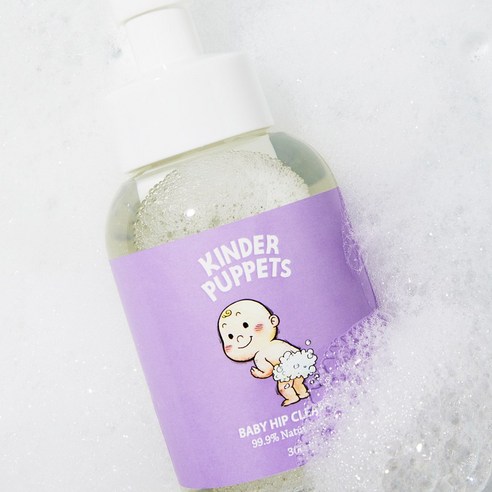 항균 엉덩이 클렌저로 발진 걱정 없이 촉촉하고 건강한 아기 피부를!
