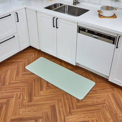 발 편한 주방의 완성, 모던하우스 체크테라조 주방매트