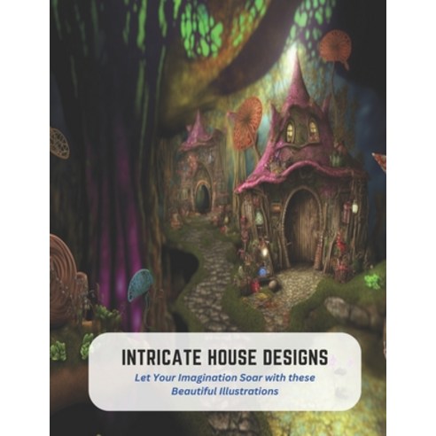 (영문도서) Intricate House Designs: Let Your Imagination Soar with these Beautiful Illustrations Paperback, Independently Published, English, 9798394531552