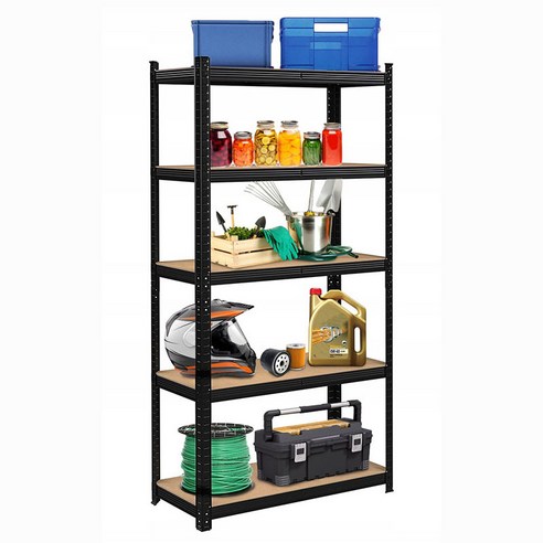 [OKㅣ강추] 조립식 앵글 창고 베란다 정리의 든든한 파트너: 렉 5단 철제 선반 [OKNOWㅣ추천상품]