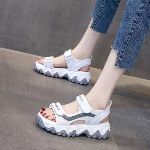 뮤베아 여성용 어글리 소프트 샌들 WS307